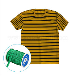 Deckelbesatz aus 66 m Polyester-Satinkordel&nbsp;SRIB-WH0011-187C