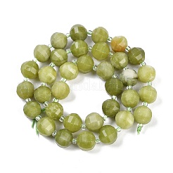 Naturales chinos de abalorios de jade hebras&nbsp;G-G182-B18-05