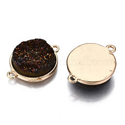 Natürliche druzy Achat verbindet Steckverbinder&nbsp;G-T131-86D