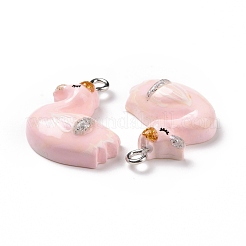 Pendenti in resina opaca&nbsp;RESI-J023-15D