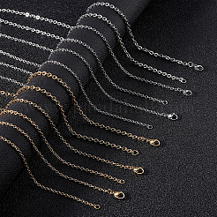 Ожерелье из нержавеющей стали 304 с цепочкой&nbsp;NJEW-UN0001-06