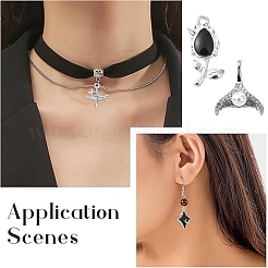 12 шт. 12 стиля подвески из сплава эмали и стекла&nbsp;FIND-YW0006-13