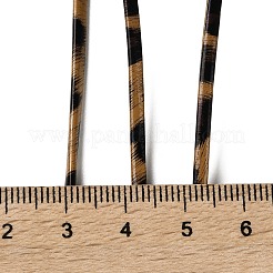 100 м двойная косая бейка из искусственной кожи с леопардовым принтом&nbsp;WL-F011-3mm-02