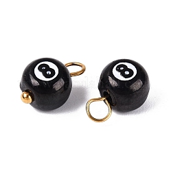 304 Edelstahl-Emaille-Anhänger&nbsp;STAS-U054-05G