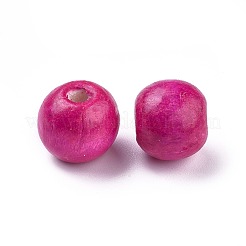 Perle di legno naturale tinte&nbsp;WOOD-Q006-16mm-11-LF