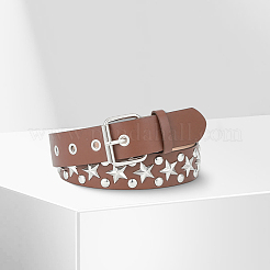 Ceintures à chaîne en cuir PU avec rivets en alliage étoile&nbsp;DIY-WH20007-291C