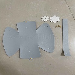 Складные сумки из искусственной кожи для свадебных цветов&nbsp;CON-WH0087-92C