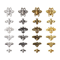 Cabochons en alliage d'abeilles&nbsp;MRMJ-TA0001-16