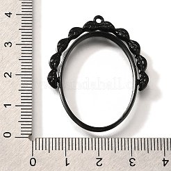 Pendentifs pivotants en alliage rotatif à lunette arrière ouverte&nbsp;PALLOY-I223-18EB