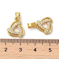 Pendentif en laiton avec zircone cubique&nbsp;KK-K273-03