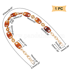 Ремни сумки через плечо из смолы&nbsp;DIY-WH0304-199