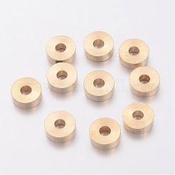 Goldenen Messing Rondelle Distanzscheibe&nbsp;X-KK-EC859-1G