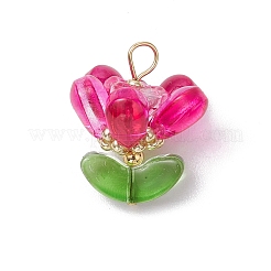 Подвески из стеклянных цветов&nbsp;PALLOY-MZ00630