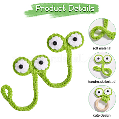 4 шт. полиэстеровые подвесные украшения&nbsp;AJEW-CA0004-41A