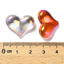 Уф-покрытие прозрачные акриловые бусины OACR-P030-01A-M