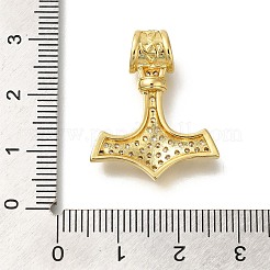 Стойки обшивки латунь микро проложить Циркон подвеску&nbsp;KK-Z086-65G-02