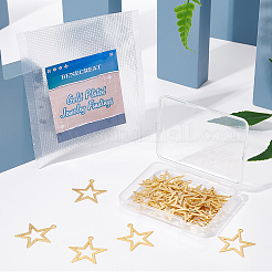 Латунные подвески&nbsp;KK-BC0006-21G-NR