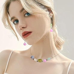 210шт 8 стиля прозрачные акриловые бусины&nbsp;OACR-YW0003-22