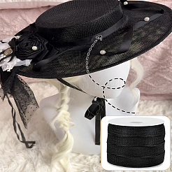 Тонкая мягкая коса из полиэстера из конского волоса&nbsp;DIY-LP0002-40B