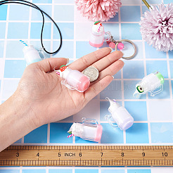 12 шт. подвески из смолы и пластика&nbsp;RESI-BT0001-03