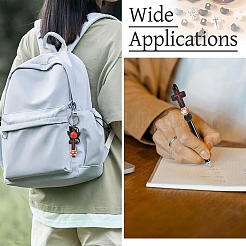 22шт силиконовые фокусные бусины&nbsp;SIL-YW0002-51C