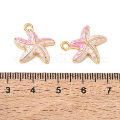 Pendentifs en acier inoxydable 304 émaillés&nbsp;STAS-Q119-08G-02