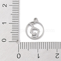 Anlaufgeschützte Anhänger aus 304 Edelstahl&nbsp;STAS-K286-01L-P