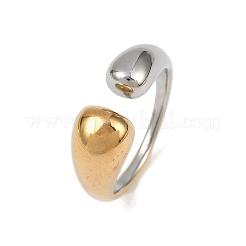 Кольца-манжеты из нержавеющей стали 304 для женщин&nbsp;RJEW-K296-04GP