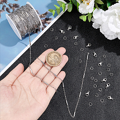 Kit de fabrication de bijoux en chaîne à faire soi-même&nbsp;CHS-DC0001-01
