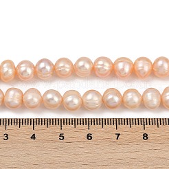 Нити из натурального культивированного пресноводного жемчуга&nbsp;PEAR-I007-07X-09B