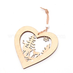 Holzschmuck&nbsp;WOOD-WH0107-65