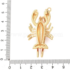 Laiton avec pendentifs en émail&nbsp;KK-CBA2F11-10G-01