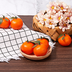Mini-Schaumimitat orange&nbsp;DJEW-CN0001-30A