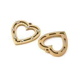 Подвески из нержавеющей стали 304 со стразами&nbsp;STAS-Z122-50G