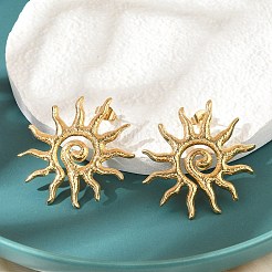 Серьги-гвоздики из нержавеющей стали 304 для женщин&nbsp;EJEW-B121-01G-02