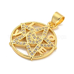 Стойки обшивки латунь микро проложить Циркон подвеску&nbsp;KK-B091-50A-G