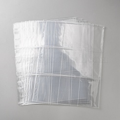 Porte-cartes en plastique PP à 9 poche&nbsp;AJEW-WH0348-932