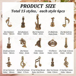 Подвеска из сплава в тибетском стиле&nbsp;FIND-PH0021-86