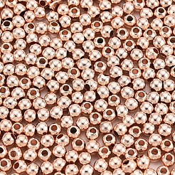 Пластиковые круглые бусины ccb&nbsp;ALUM-U001-07A-10