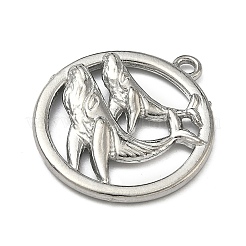 Ciondoli in acciaio inox 304&nbsp;STAS-P446-13E-P