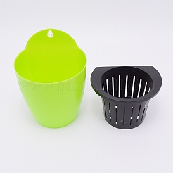 Vase en plastique à suspendre au mur&nbsp;AJEW-WH0155-56A