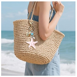 8 шт. подвеска в виде морской звезды из непрозрачной смолы&nbsp;HJEW-YW00267