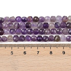 Природный аметист нитей бисера&nbsp;LS-G-L628-D09-5x5mm