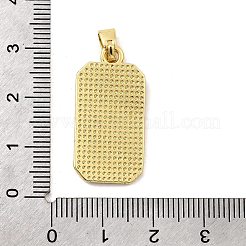 Латунь эмаль подвески&nbsp;KK-C134-43G