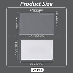 Держатели визиток из ПВХ&nbsp;AJEW-WH20067-077