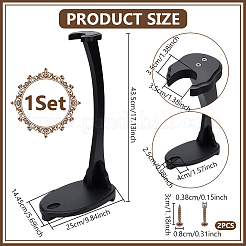 Exhibidores de espadas hechos de tablero MDF&nbsp;ODIS-WH0108-082