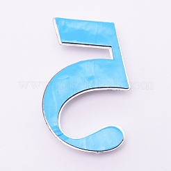 Пластиковые и ПВХ этикетки с номером&nbsp;LS-KY-WH0023-B05-01