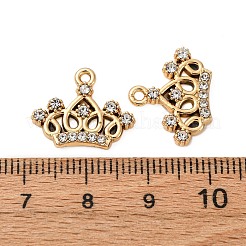 Подвески из сплава и страза&nbsp;PALLOY-S052-03G-B