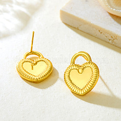 Boucles d'oreilles à tige en acier inoxydable 304&nbsp;WG39C60-01