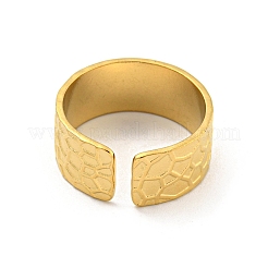 Ионное покрытие (ip) 304 нержавеющая сталь открытые манжетные кольца&nbsp;RJEW-K245-94G